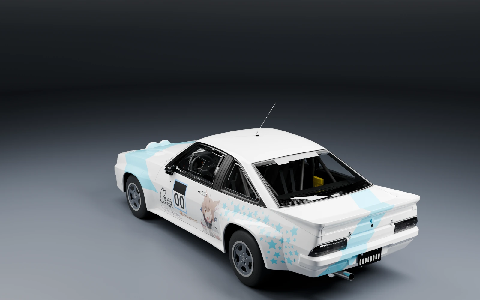 Opel Manta 400 1984 × Felix Argyle · Rear quarter · Studio