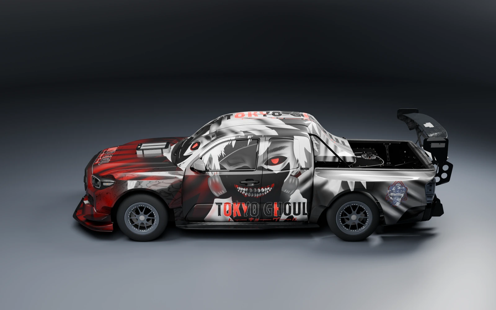 DeBerti Toyota Tacoma TRD 2019 × 金木研 · サイド · スタジオ