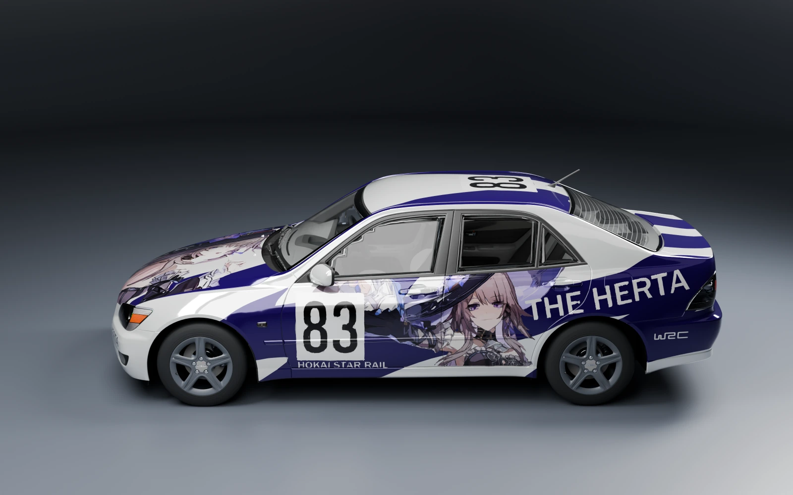 Toyota Altezza RS200 Z Edition 1999 × マダム・ヘルタ · サイド · スタジオ