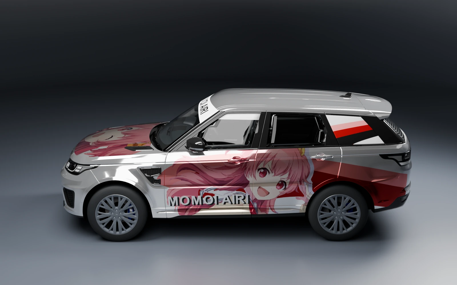 Land Rover Range Rover Sport SVR 2015 × 桃井愛莉 · サイド · スタジオ
